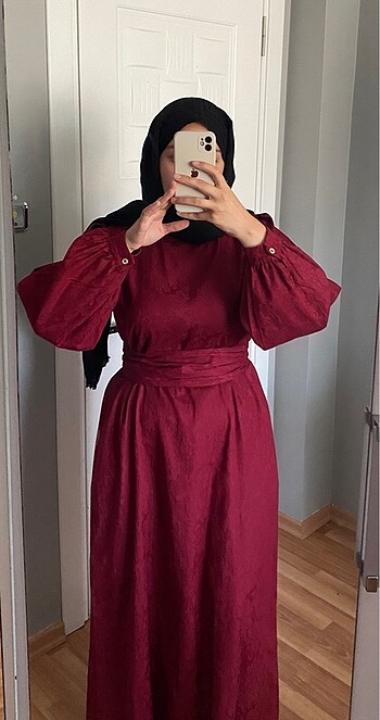 Diğer bordo elbise ceylanotantik