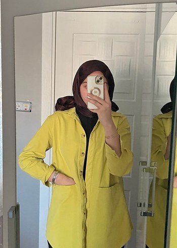 yağ yeşili gömlek - Görsel 4