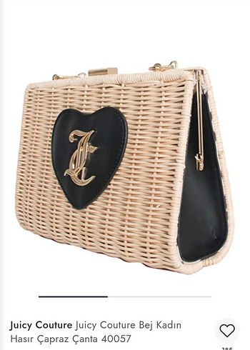 Juicy Couture Hasır Çanta