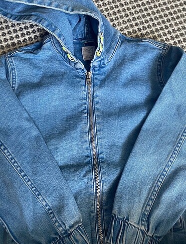 7 Yaş Beden mavi Renk Zara denim ceket