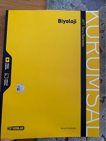 yks ayt biyoloji test kitabi
