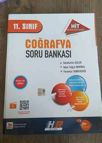 11. Sınıf Hız ve renk Coğrafya Soru Bankası - Hit