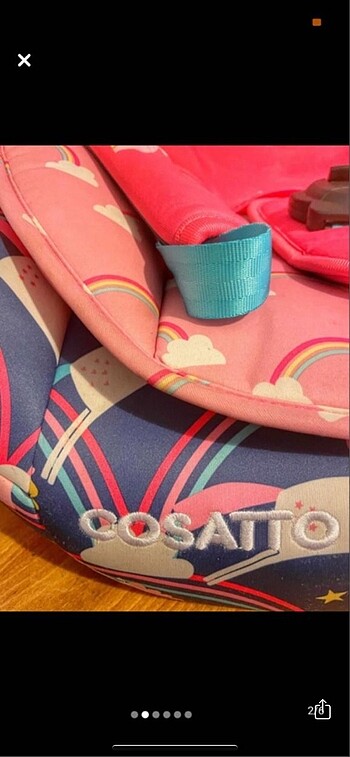9- 36 kg Beden Cosatto araba koltuğu