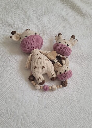 Diğer Amigurumi coton 3lü set