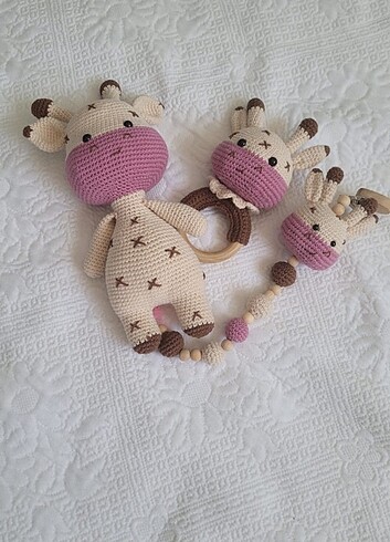  Beden Amigurumi coton 3lü set