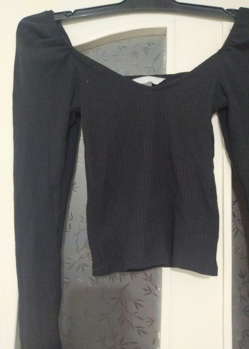 Kadın Siyah Piliseli Uzun Kollu Bluz - Görsel 2