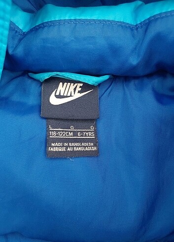 7 Yaş Beden mavi Renk NIKE KABAN 6 7 YAS