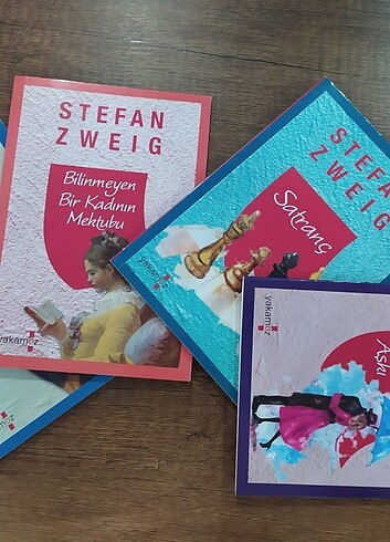 Stefan Zweig in 4 adet Kitabı