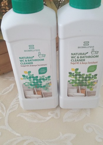 Doğal WC ve Banyo Temizleyic 2 adet fiyatidir