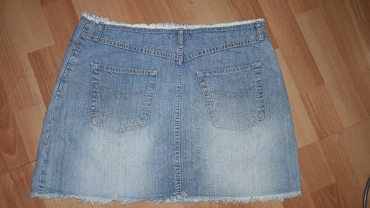 mavi renk mini etek 40 beden 