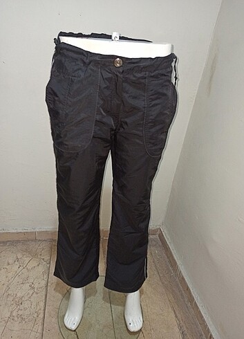 s Beden siyah Renk 36 beden çift katlı kayak pantolonu 