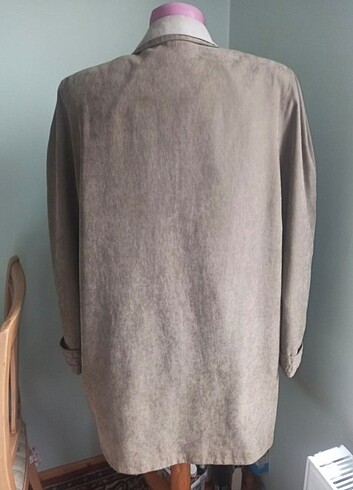 Camel rengi nubuk süet tarzı sıfır ürün  - Görsel 6