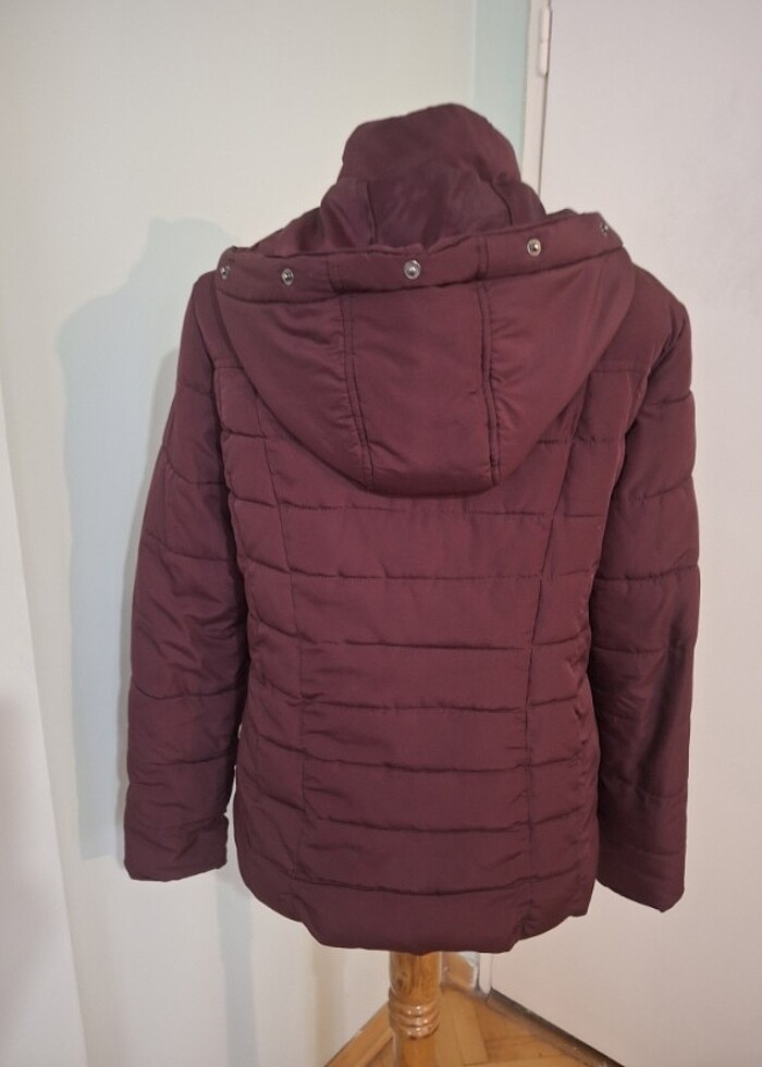 DEFACTO BORDO KAPŞONLU MONT - Görsel 4