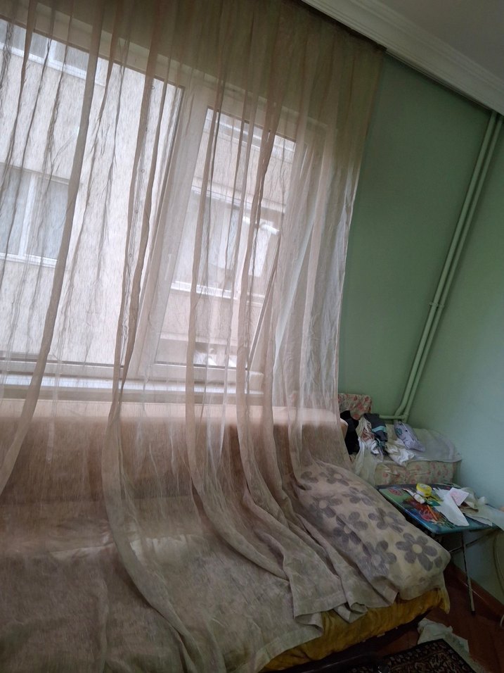 Bej Bohem Tarzı Şeffaf Perde - Görsel 3