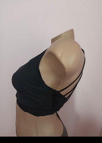 Siyah Mini Sporcu Sütyeni - Görsel 2