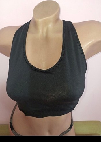 Siyah Mini Sporcu Sütyeni - Görsel 4