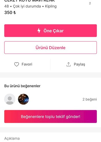 Mavi Denim Erkek Ceket, Fermuarlı, Midi Boy - Görsel 10