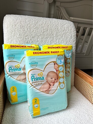 Prima Premium Care 2 Numara Bebek Bezi