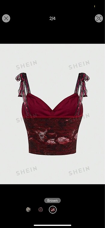 Diğer Y2K Goth Shein crop
