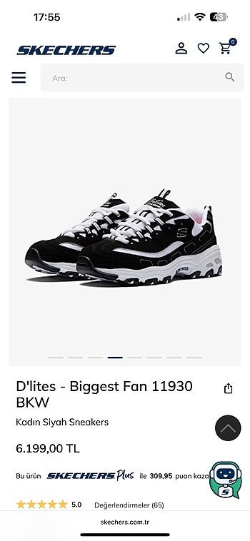 Skechers Skechers kadın spor ayakkabı