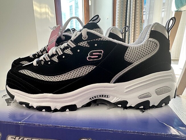 38,5 Beden siyah Renk Skechers kadın spor ayakkabı