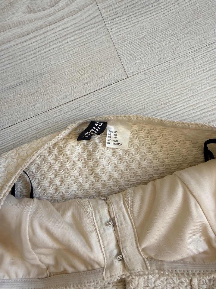 Krem Straplez Mini Bustiyer - Görsel 2