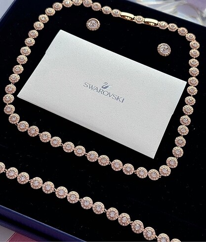 Swarovski angelic rose gold