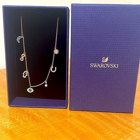 swarovski Swarovski eye charmlı kolye