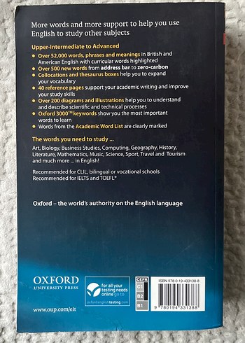 Oxford Student's Dictionary 3. Baskı - Görsel 4