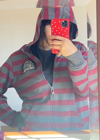 l Beden Vintage Kapuşonlu Hırka (Unisex)