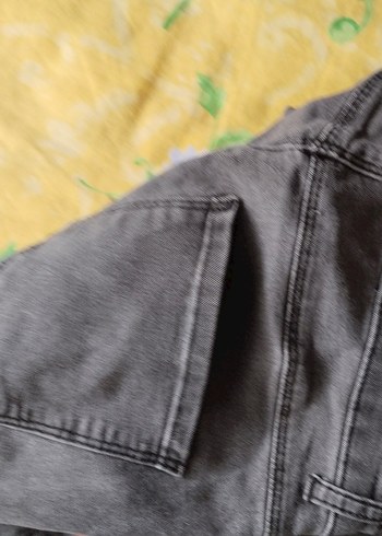 Gri Bağcıklı Bağlamalı Streetwear Kadın Kot Pantolon - Görsel 4