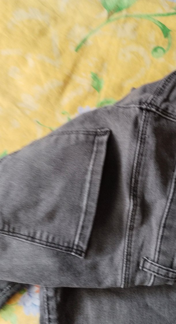 Gri Bağcıklı Bağlamalı Streetwear Kadın Kot Pantolon - Görsel 4