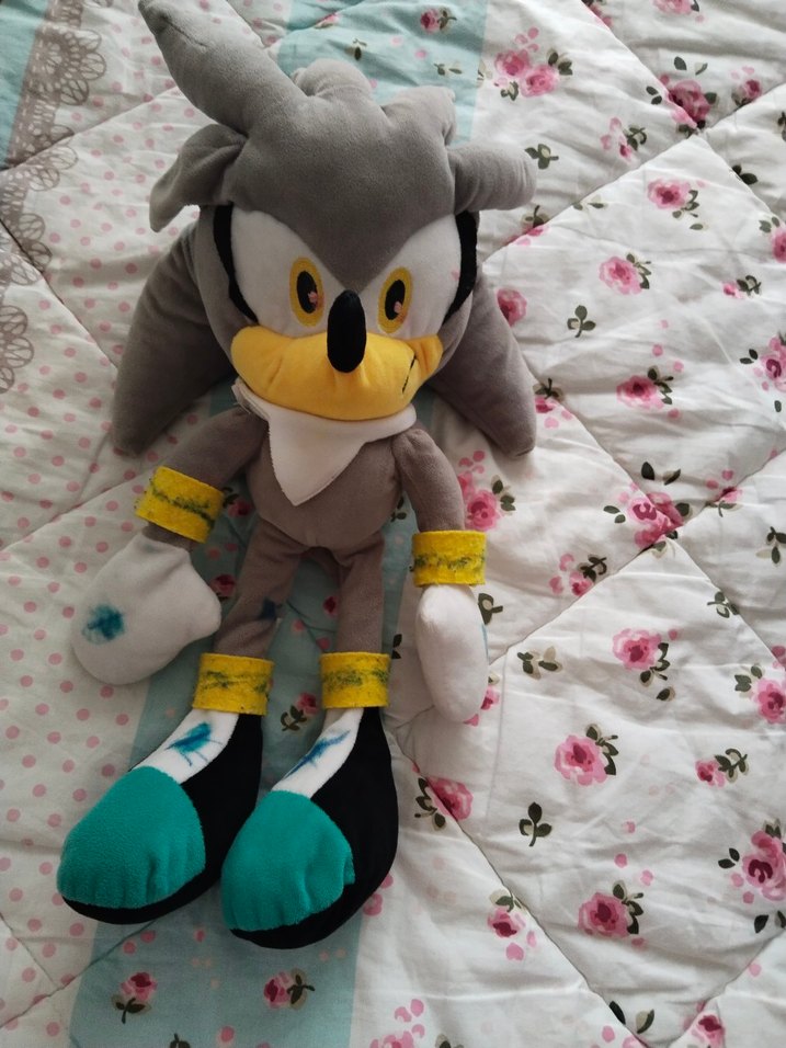 Gri Peluş sonic - Görsel 2