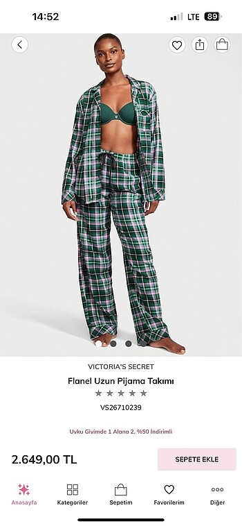 s Beden Victoria secretpijama