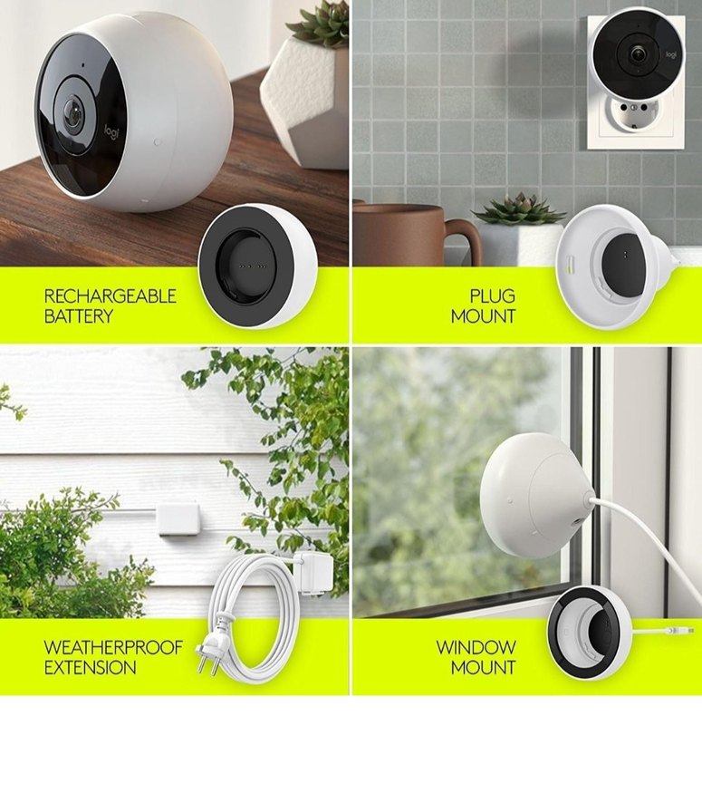 Logitech circle 2 kamera - Görsel 5