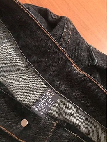 13-14 Yaş Beden lacivert Renk Zara çocuk jean