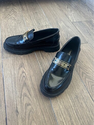 38 Beden Christian Dior Loafer Ayakkabı
