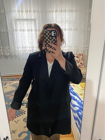 42 Beden siyah Renk Blazer ceket