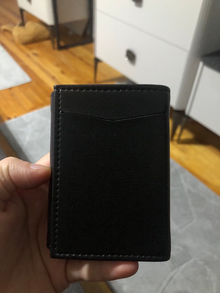 Siyah Erkek Biker Cüzdan - Görsel 2