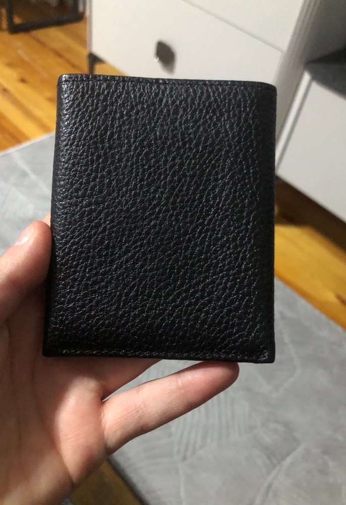 Yılan Desenli Siyah Erkek Cüzdan - Görsel 4