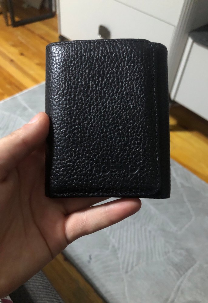 Yılan Desenli Siyah Erkek Cüzdan - Görsel 3