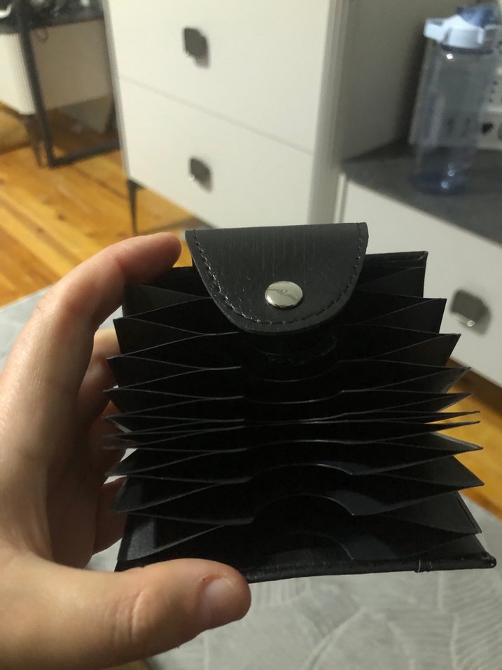 Siyah Erkek Deri Cüzdan - Görsel 2