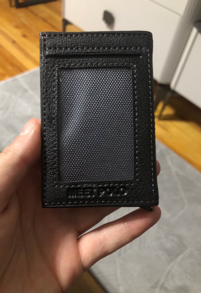 Siyah Erkek Cüzdanı Kart Bölmeli - Görsel 2