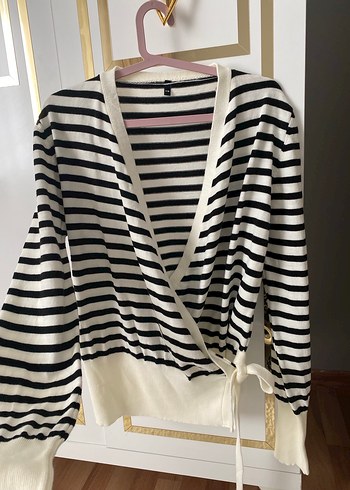 Yandan bağlamalı kazak - Görsel 2