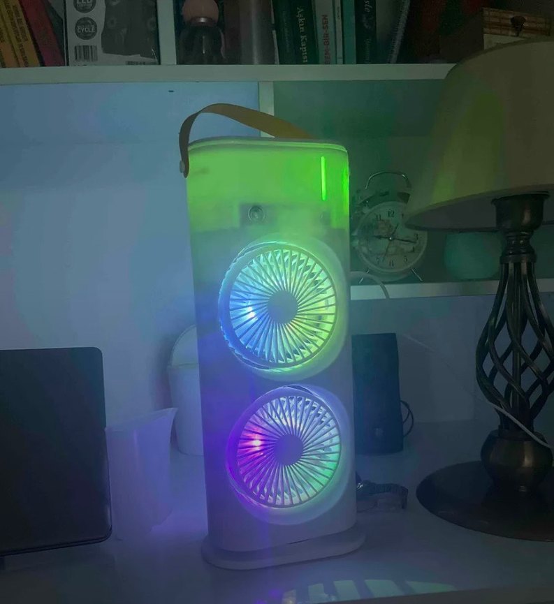 Işıklı su püskürtmeli valtilatör - Görsel 2