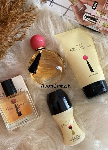Avon sıfır bayan parfüm set