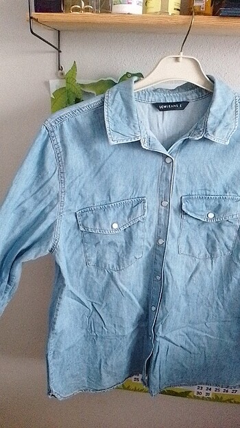 Kadın Kot Gömlek  - Görsel 4