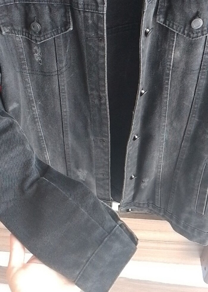 Kadın Kot Ceket - Görsel 3