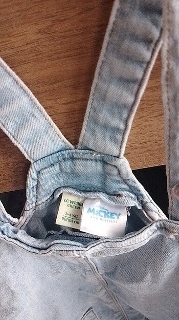 Kız Çocuk Kot Elbise - Görsel 5