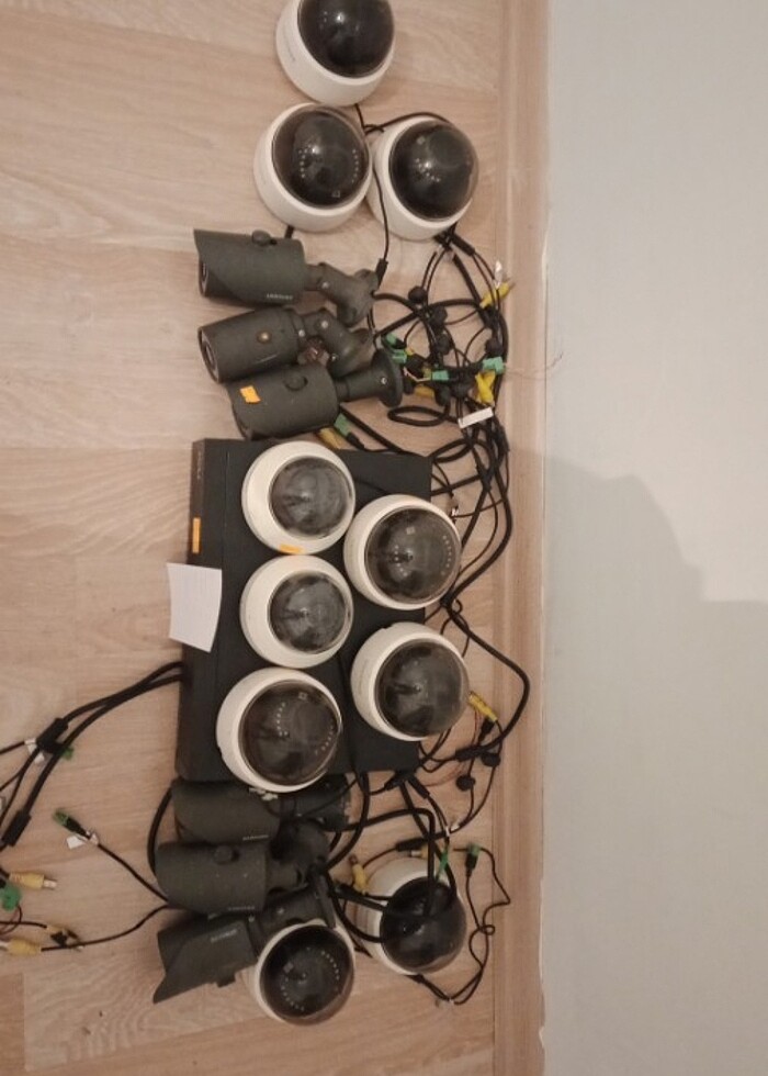 16 adet Samsung HD gece görüşlü ahd kamera seti - Görsel 2